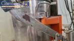 Recravadeira manual com pin�a em inox bancada Km m�quinas