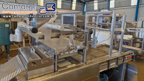Embaladora termoseladora de bandejas autom�tica inox Multivac