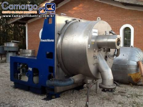 Centrífuga industrial fabricante Krauss Maffei