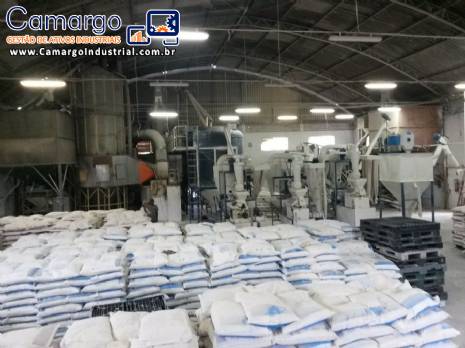Fábrica completa moinho para produção de farinha