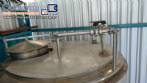 Tanque em inox isolado para 7.500 L com agitao