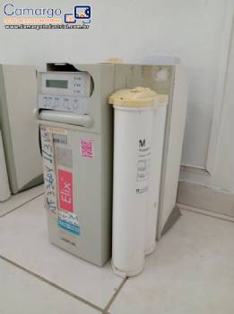 Sistema de �gua pura Millipore Elix 10