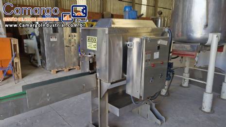 T�nel de encolhimento em inox sleeve el�trico com � vapor externo Robust Pack