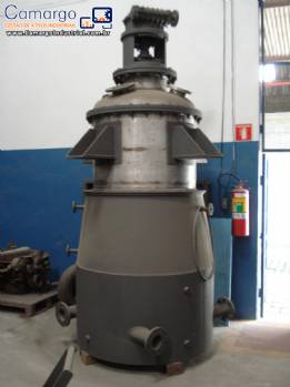 Reator em a�o inox 1250 L