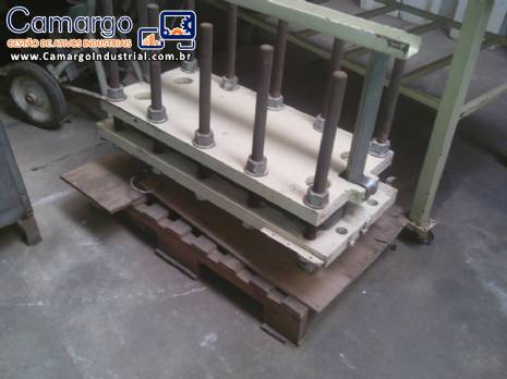 Trocador de calor para 2 est�gios com 12 placas