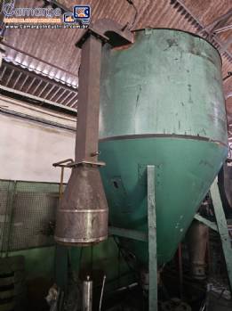 Secador atomizador Spray dryer internamente em inox Niro Atomizer