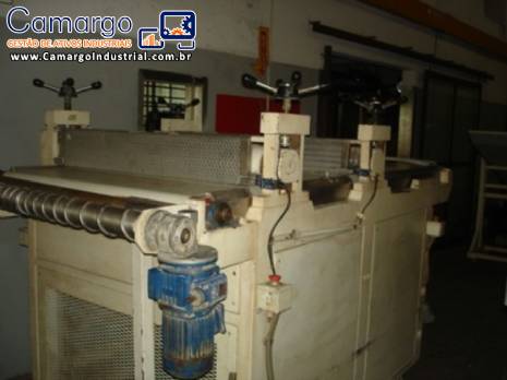 Linha para fabrica��o de salgadinhos nachos e doritos Pavan