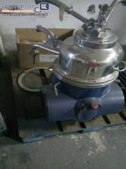 Centr�fuga separadora em a�o inox Westfalia TA 7 6.000 litros por hora