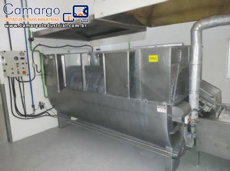 Linha de produ��o de ovos de codorna para conservas