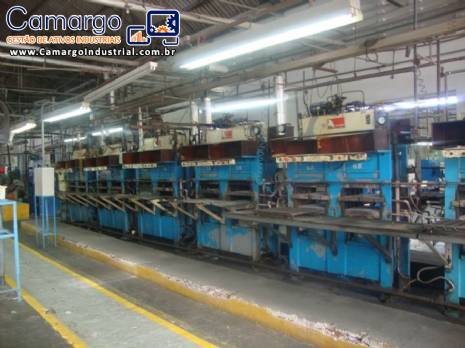 Prensa para vulcaniza��o Astembor