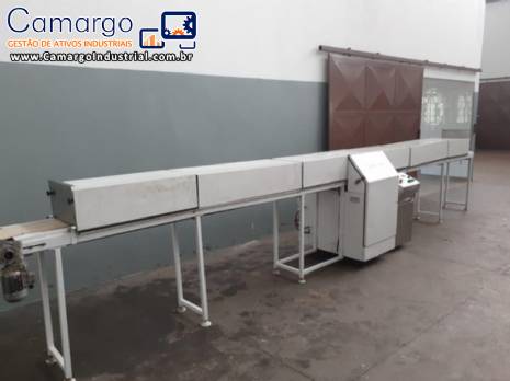 Túnel de resfriamento para chocolates Cacautec