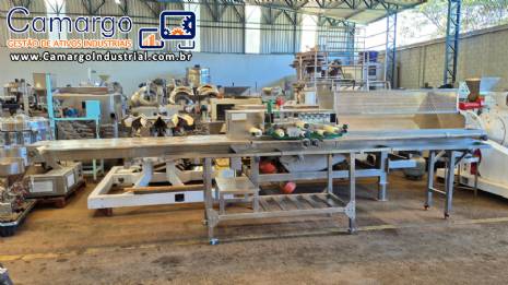 Cortadora e recheadora de p�o de alho baguete e bolinha M�quinas DOM