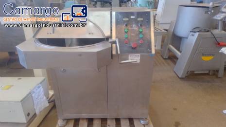 Processador cutter em inox para carnes com facas rotativas 20 litros Cutter Industrial