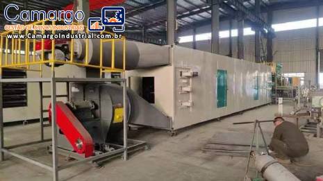 Linha para fabricação produção de bandejas de ovos moldagem de polpa reciclado Eco-Recycle-Equip
