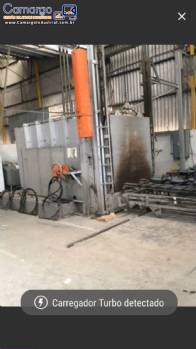 Forno industrial para esmaltação de peças Durr