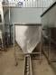 Silo de armazenamento ensacadeira em inox com rosca transportadora sa�da 1000 litros