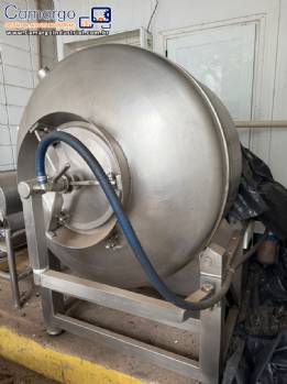Tumbler massageador em inox para carne 750 litros Ibrasmak Tumbler massageador em inox para carne 750 litros Ibrasmak